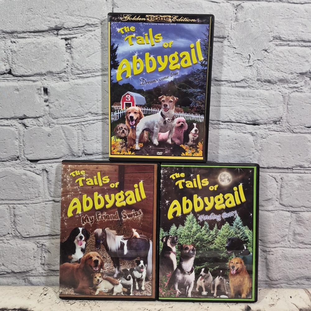 The Tails of Abbygail DVD Lot Of 3 Volumes 1,2,3